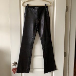 Banana Republic Faux Leather Pants